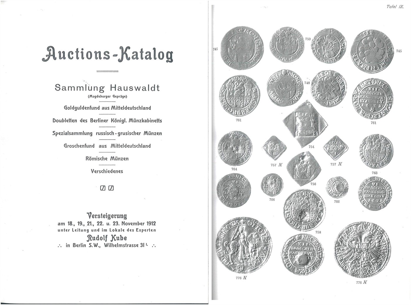 $Abbildung zu Los 1272$